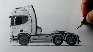 Como desenhar uma Scania 113H I Passo A Passo - narrado 