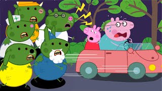 PEPPA PIG ZOMBIE APOCALYPSE - PEPPA SAVE IN THE CITY PIG