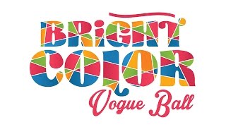 Bright Color Vogue Ball Kids Performance Winners - Darina & Dasha Precious