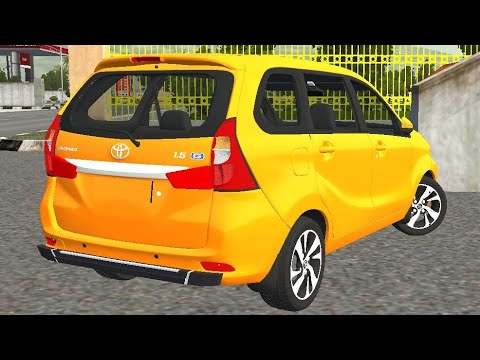 MOD TOYOTA GRAND NEW AVANZA 1.5 G 2016 | REVIEW | BUSSID - YouTube