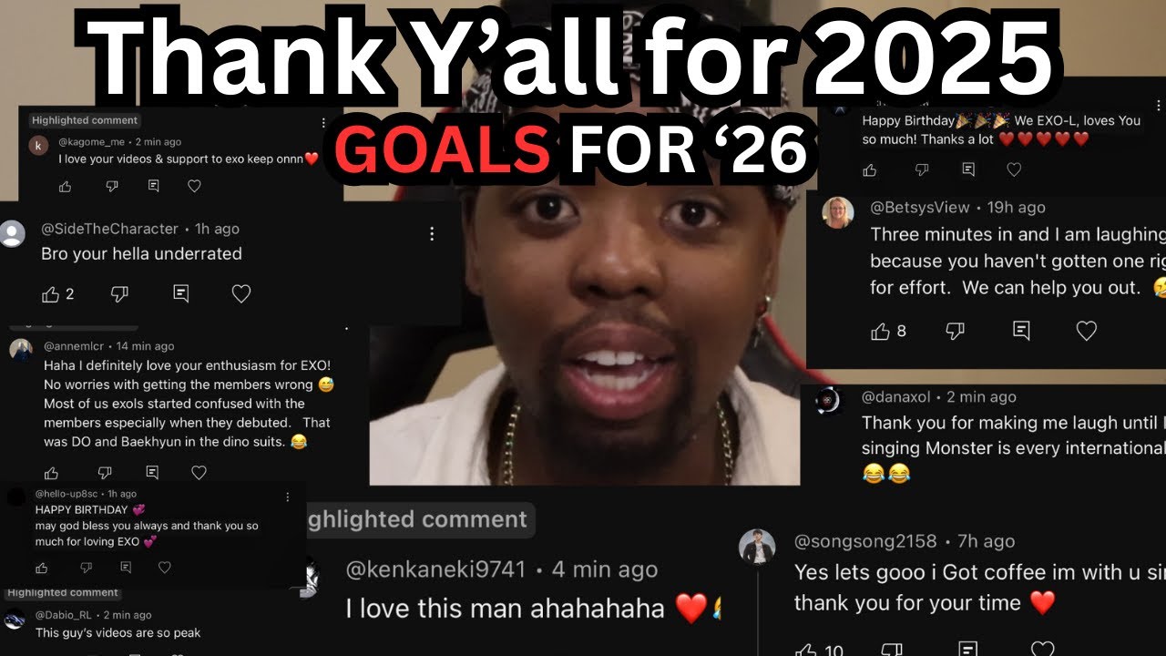 thank you for 2025! HOW TO OVERCOME YOUR PAST and get to know me - YouTube
