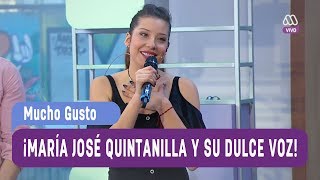 ¡María José Quintanilla y su dulce voz!  Mucho Gusto 2017