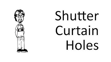 Negative Flaw: Shutter Curtain Holes