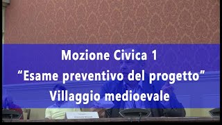 ESAME PREVENTIVO DEL PROGETTO VILLAGGIO MEDIOEVALE