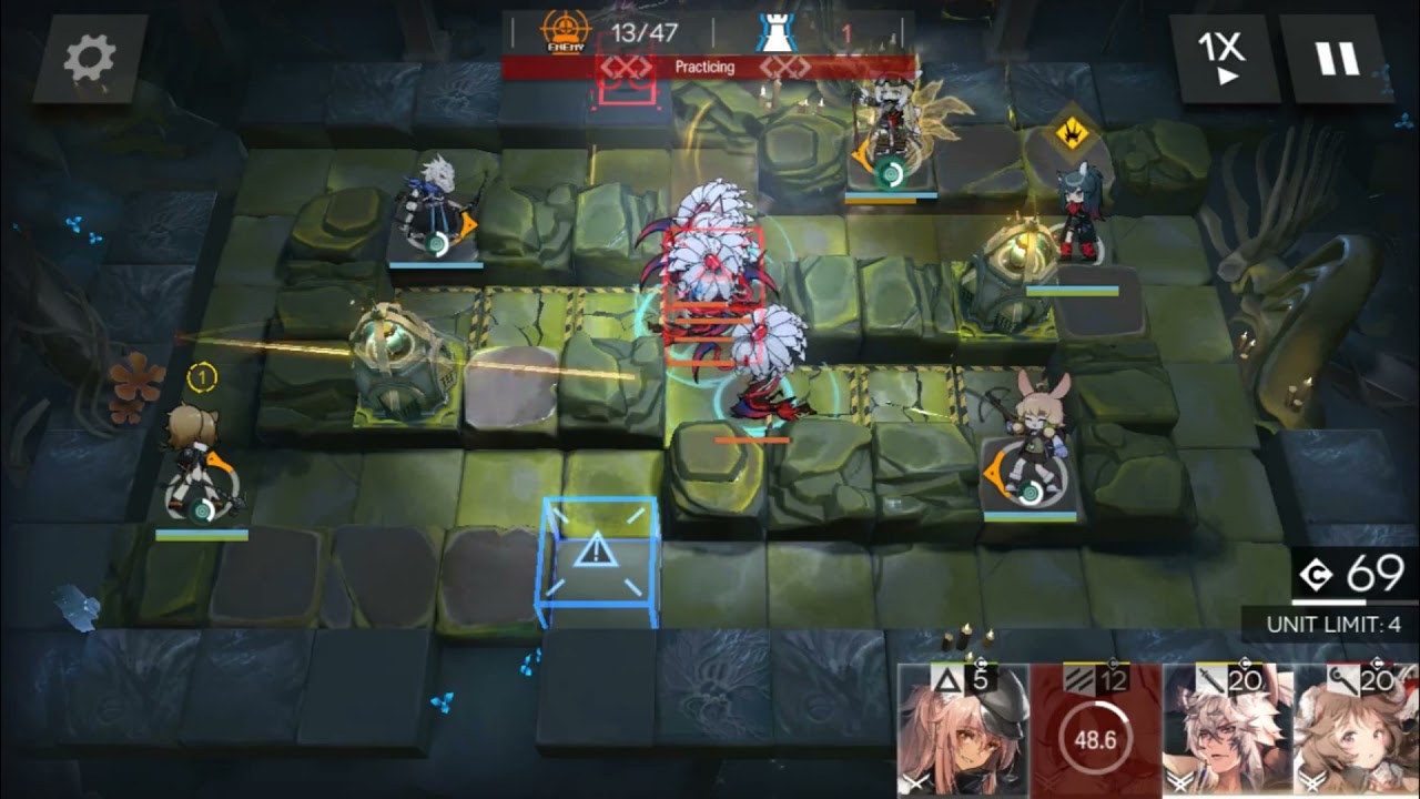 [Arknights] Fighting runners using slower