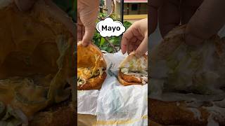 New McVeggie Fiesta vs OG 🍔 #comparison #foodshorts #burger #foodreview #mcdonalds
