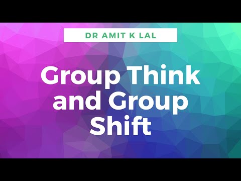 Video: Forskjellen Mellom Groupthink Og Group Shift