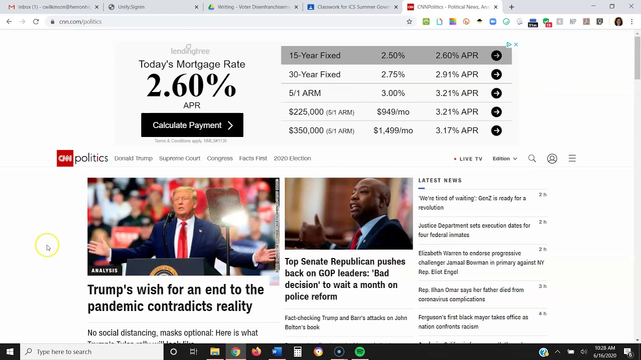 Current Events/Federalism Chart YouTube