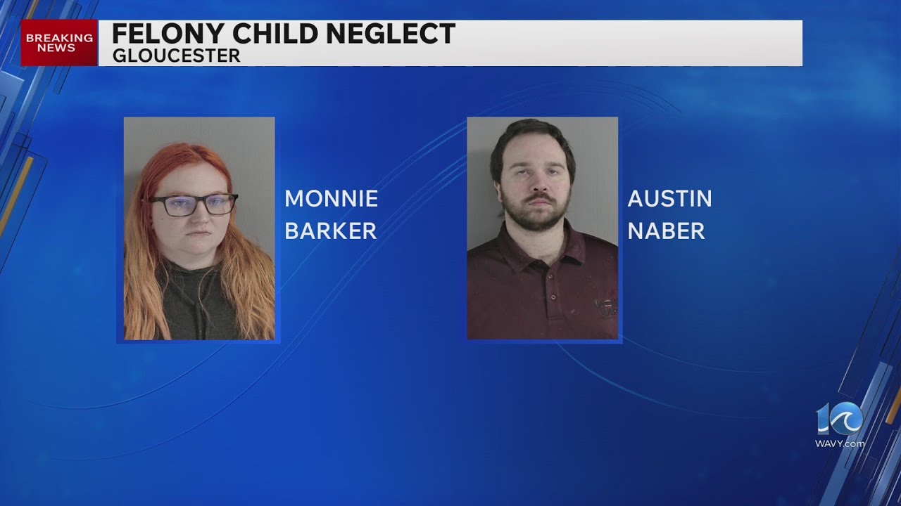 2 charged with neglect of 4 children in Gloucester County - YouTube