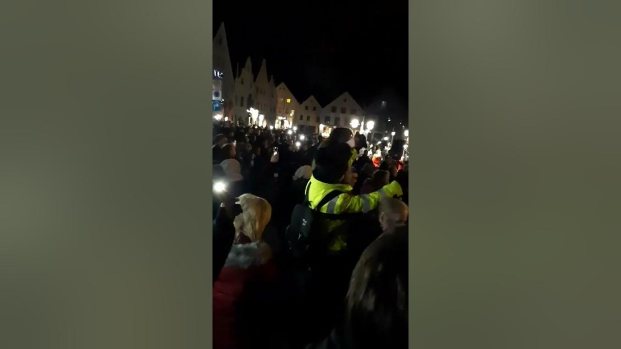 Schwandorf, Bayern DEMO 18.01.2022 #spaziergang #demo - YouTube