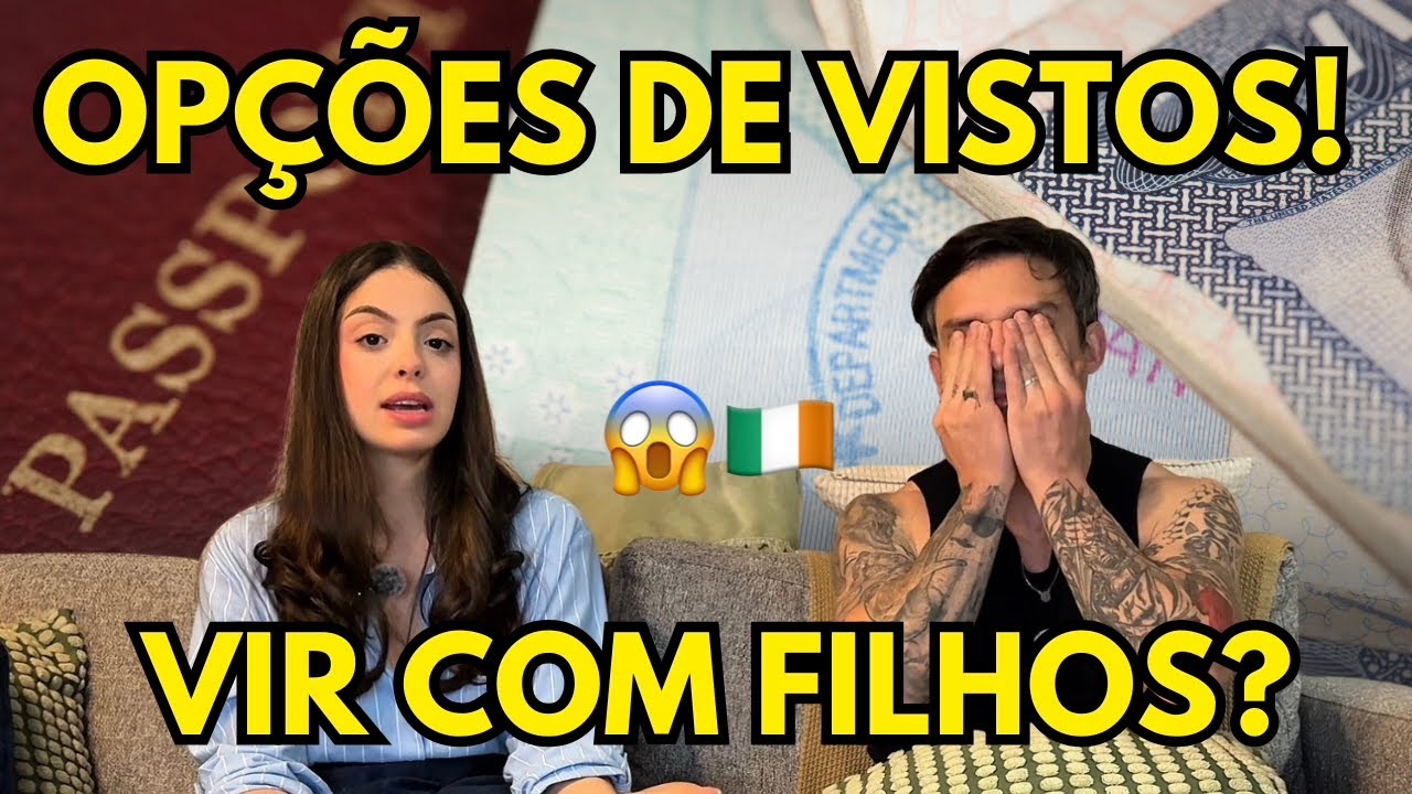IRLANDA 2026: VALE A PENA LEVAR OS FILHOS? 😱 A VERDADE CRUA sobre vistos e família 