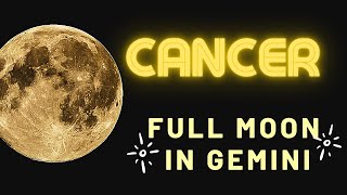 ♋️CANCER♋️ Expect POWERFUL Change ?Full Moon in Gemini? Message cancer cancertarot fullmoon