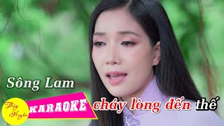 Neo Đậu Bến Quê Karaoke - Thúy Huyền | Beat Chuẩn