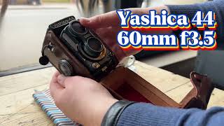 Coffee and a test of the Yashica 44 60mm f3.5 :::127 film::: - YouTube
