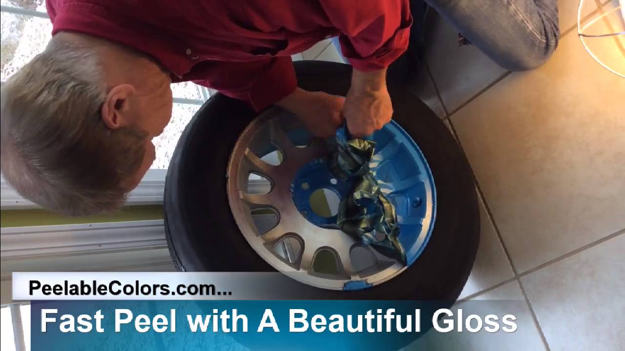 Peelable Paint and Easy to Peel Wheel YouTube