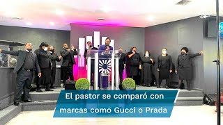 Pastor regaña a feligreses por no darle regalos caros