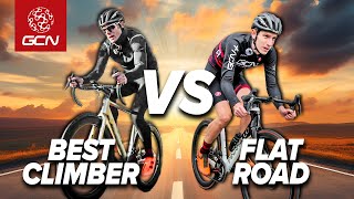 Can We Defeat The World's Best Climber With… A Flat Road?