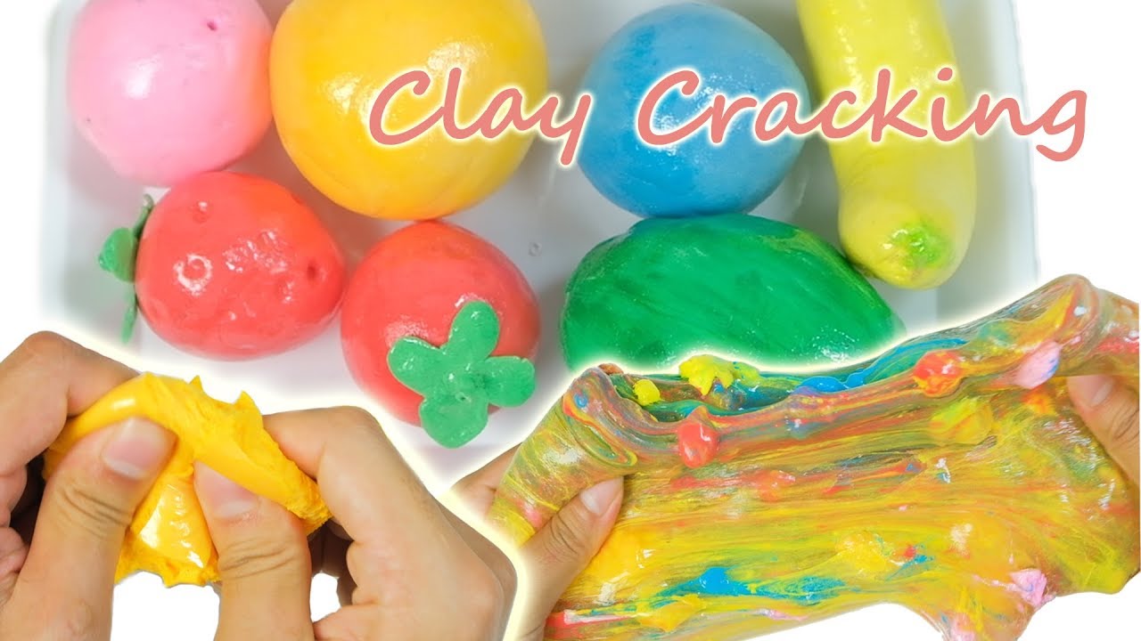 Shocking Clay How To Make Clay Popping _ CLAY CRACKING ASMR – GDMJB