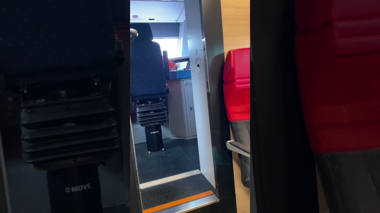 WTF ÖBB CityJet Führerstand Tür geht auf🤯