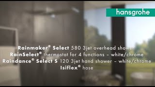 Hansgrohe Rainselect With Rainmaker Select 580 3Jet