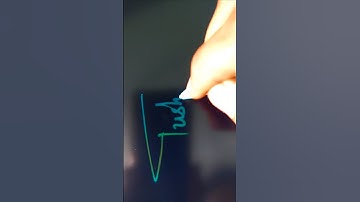 An example of Tushar name signature. #shorts #short #signature #caligraphy #calligraphy