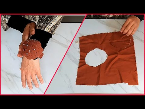 كيفية صنع حامل الدبابيس او الإبر يصلح لمشروع منزلي مربح 