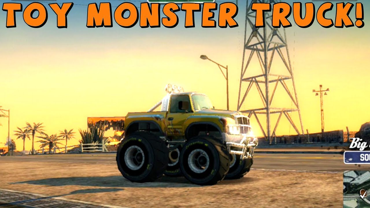 Burnout Paradise | Toy Monster Truck! - YouTube