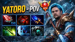 Phantom Lancer Diff! YATORO Destroys High MMR Pubs | 7.41d 🔥
