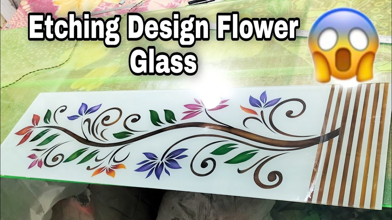 Tree color design Glass windows YouTube