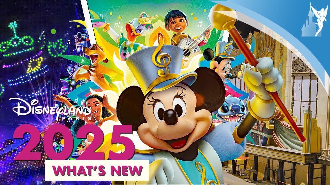 🆕 What's NEW at Disneyland Paris in 2025 ! - YouTube