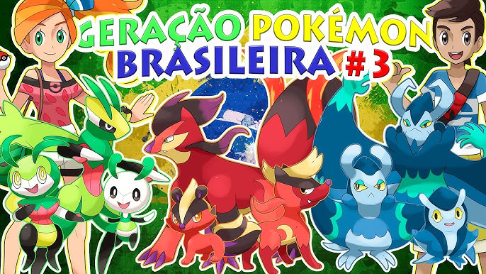 COMO SERIA POKÉMON SE NÃO EXISTISSEM INICIAIS DE GRAMA, FOGO E ÁGUA?? 