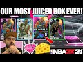 *NEW* GLITCHED PACKS WERE JUICED AND WE PULLED THE NEW PINK DIAMOND IN NBA 2K21 MYTEAM PACK OPENING