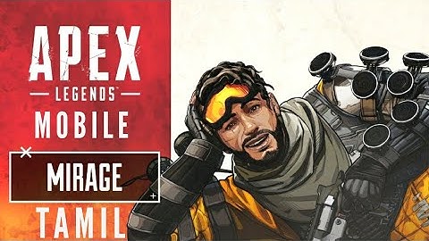 Apex Legends Mobile Gameplay | MIRAGE Abilities Explained in Tamil