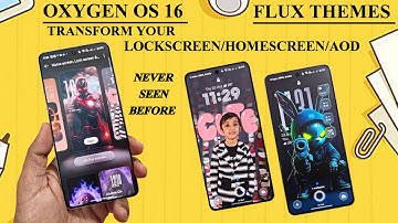  OxygenOS 16 update features flux theme & animations