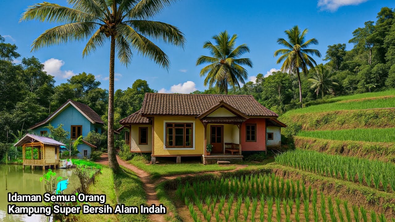 IDAMAN SEMUA ORANG 🤩 INI BUKAN MALAYSIA, Kampung Super BERSIH Dijamin AUTO Betah PEDESAAN JAWA BARAT