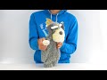 Hot Water Bottle With Plush Fluffy Cover 1L (Grey) - GEEZY