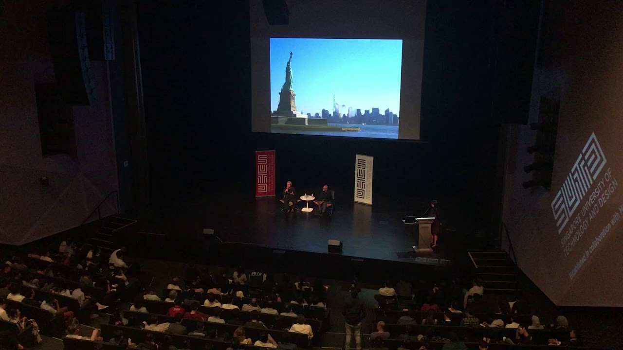 Daniel Libeskind lecture in Singapore at SUTD