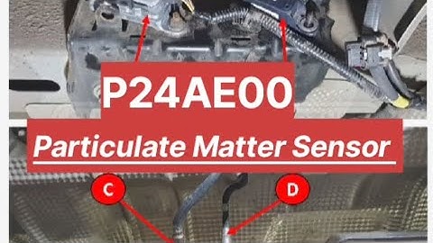 P24AE00 Particulate matter sensor circuit | Pm sensor is not | Pm Sensor wiring check ...