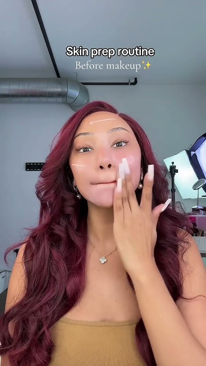  Skin prep routine #skincare #skinprep #makeup #beauty #shorts - YouTube
