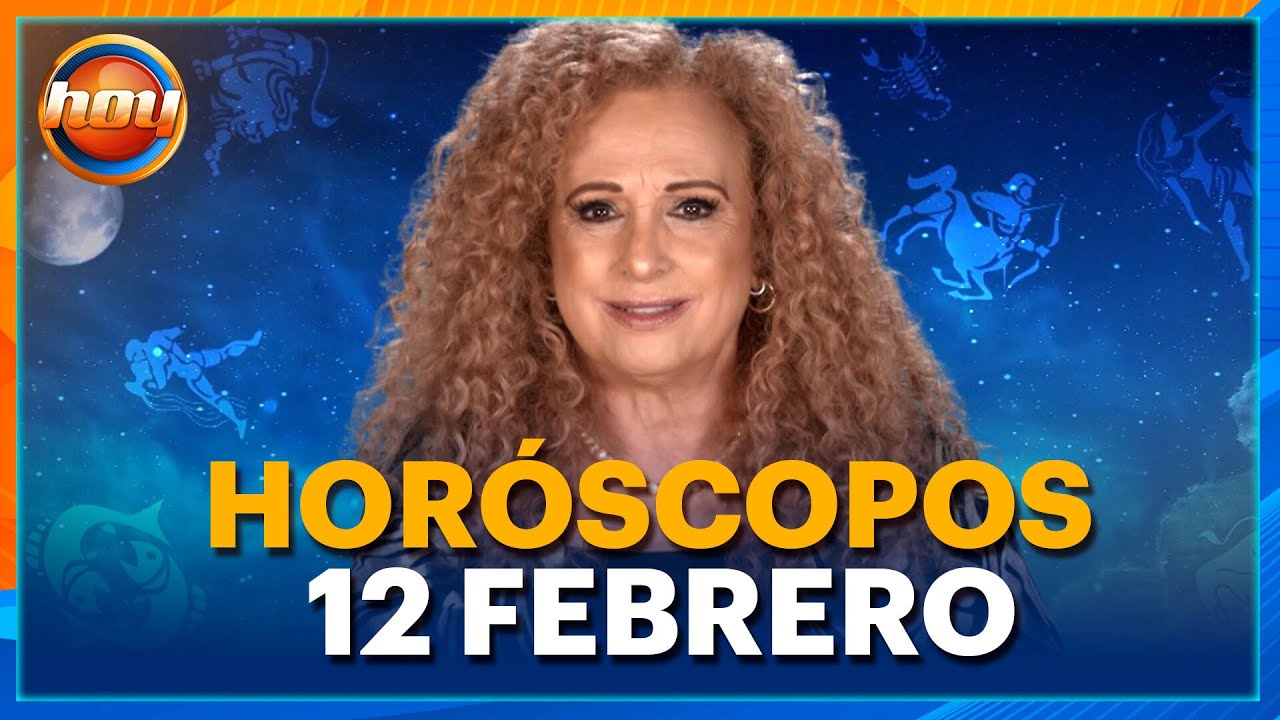 HORÓSCOPOS 12 de Febrero 2025 | Mizada Mohamed | Programa Hoy - YouTube