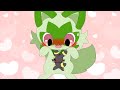 積極的なミニブラッキー！ニャオハはどうする！？｜ポケモンアニメ
