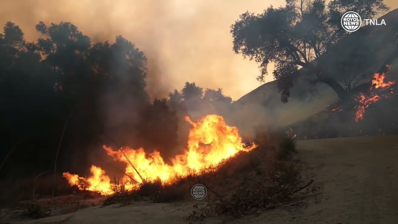 Canyon Fire Scorches 5,370 Acres In Santa Clarita Piru