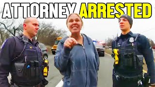 Cops Arrest An Attorney And GET SUED!