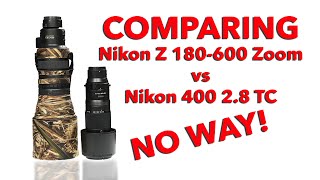 Nikon Z180  600 Zoom vs Z 400 2.8 TC  Comparison?