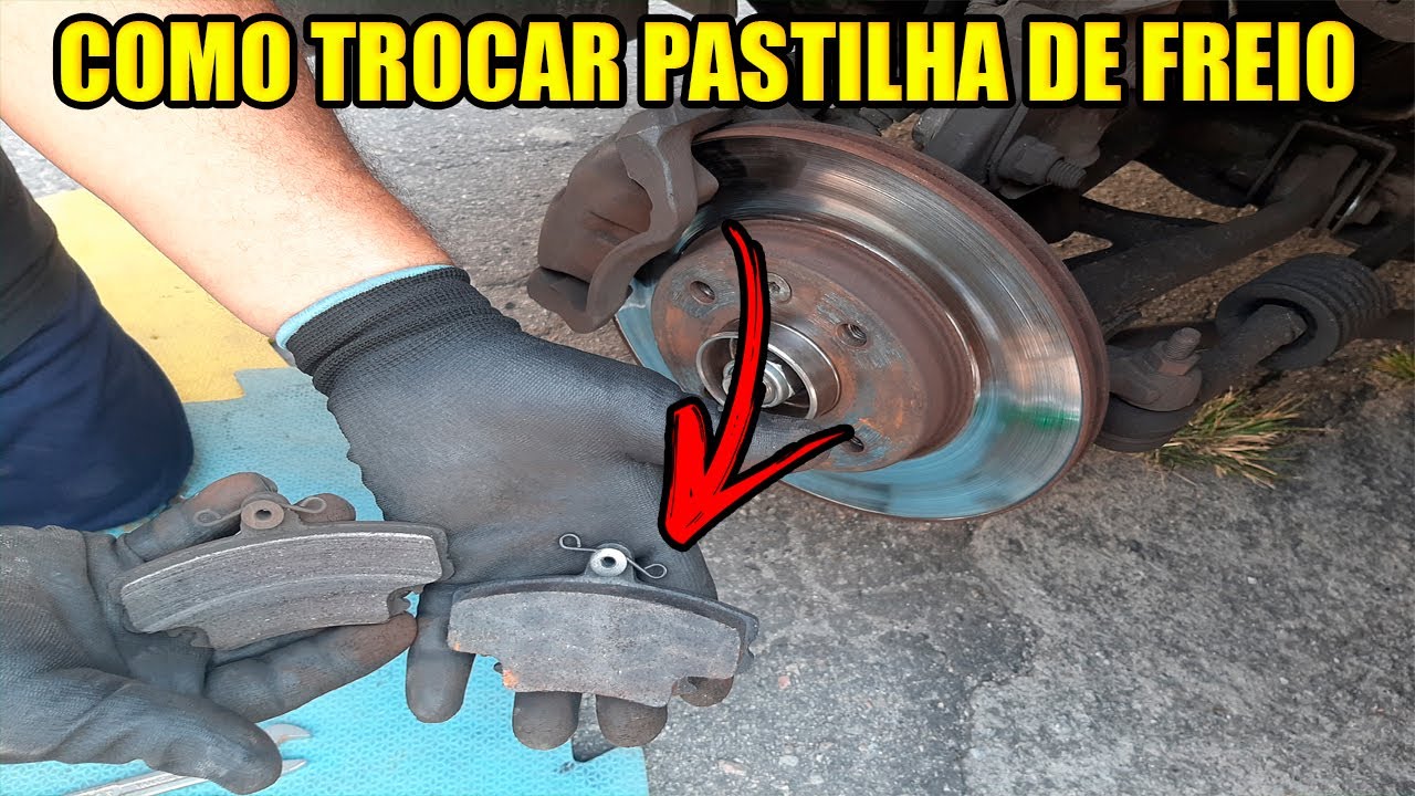 Como trocar a pastilha de freio do seu carro! - YouTube