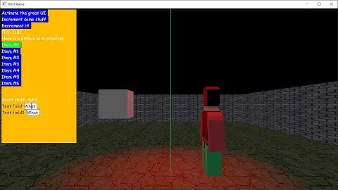DirectX12 game from scratch in C++ ((Hopefully) finishing up the UI to build that level editor!)
