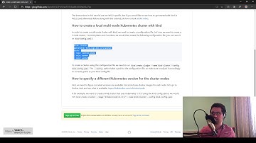 Create a multi node cluster with a non default #Kubernetes version