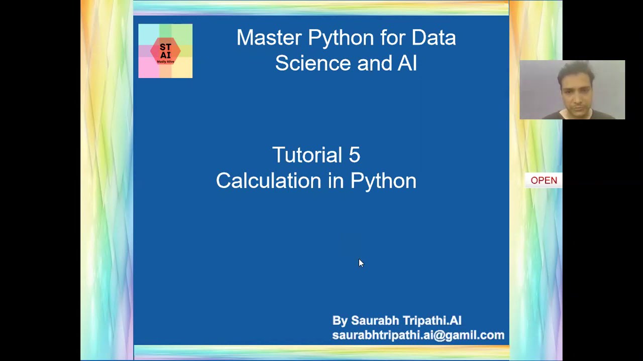5.Calculation In Python. - YouTube