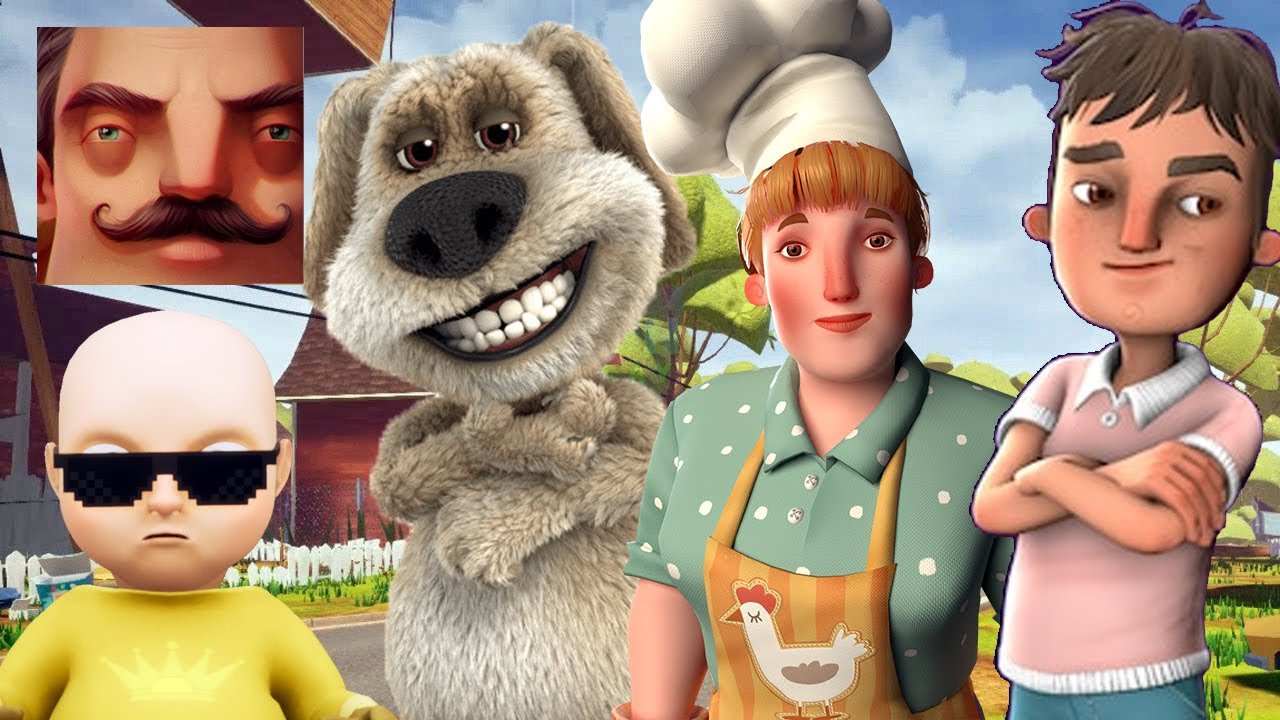 Yellow Neighbor Hello Neighbor - My New Neighbor 2 The Baby In Yellow Talking Ben Baker ...