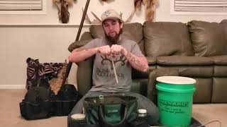 What's in my trapping bag? Basic tools needed for trapping Coyote and Fox.